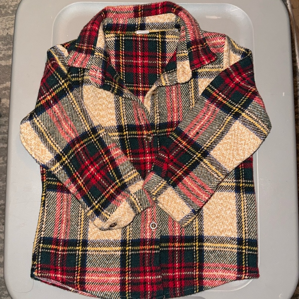 Boys Shacket/shirt Size 110/4T